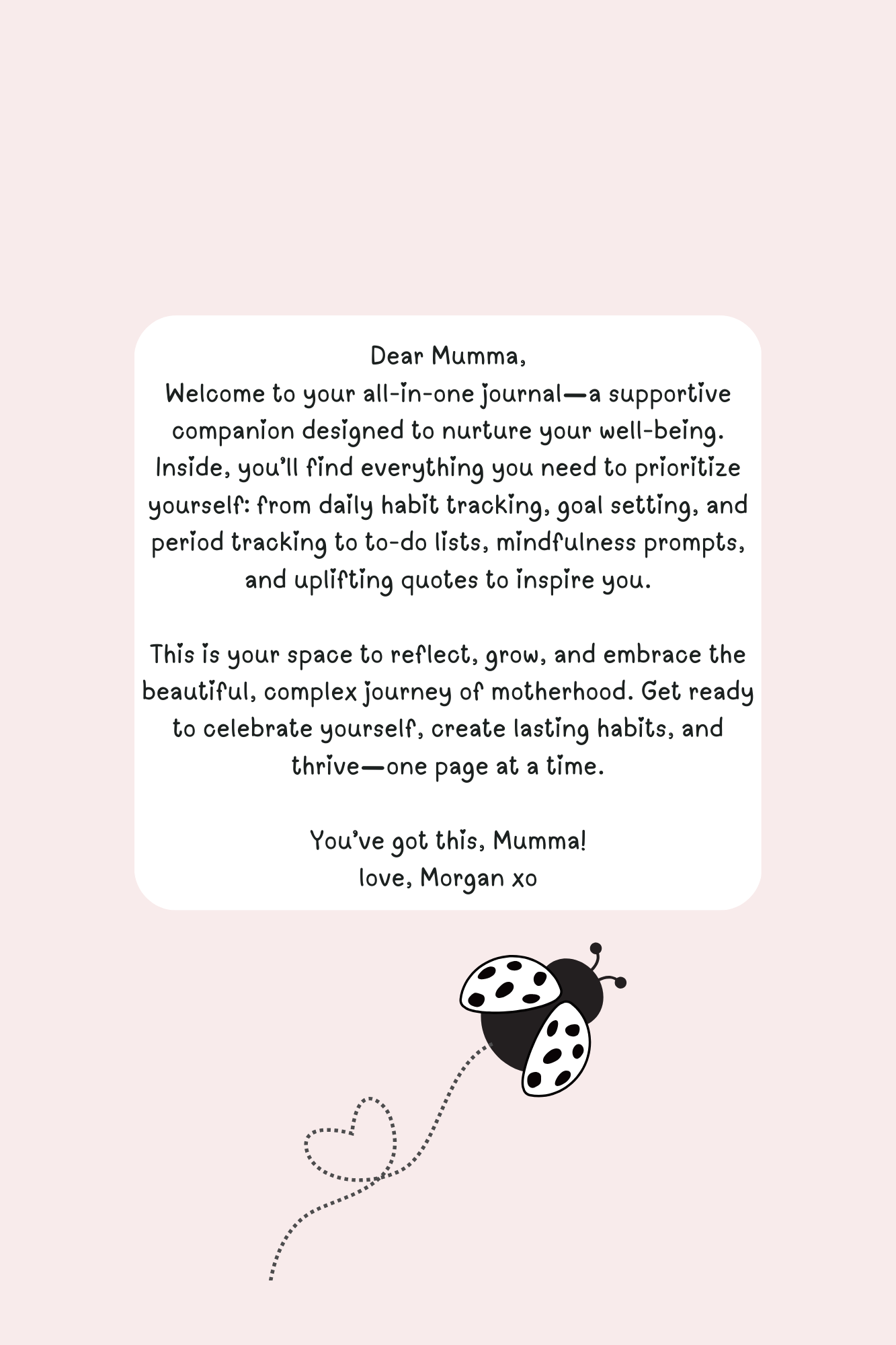 Motherhood Journey Journal Digital Download